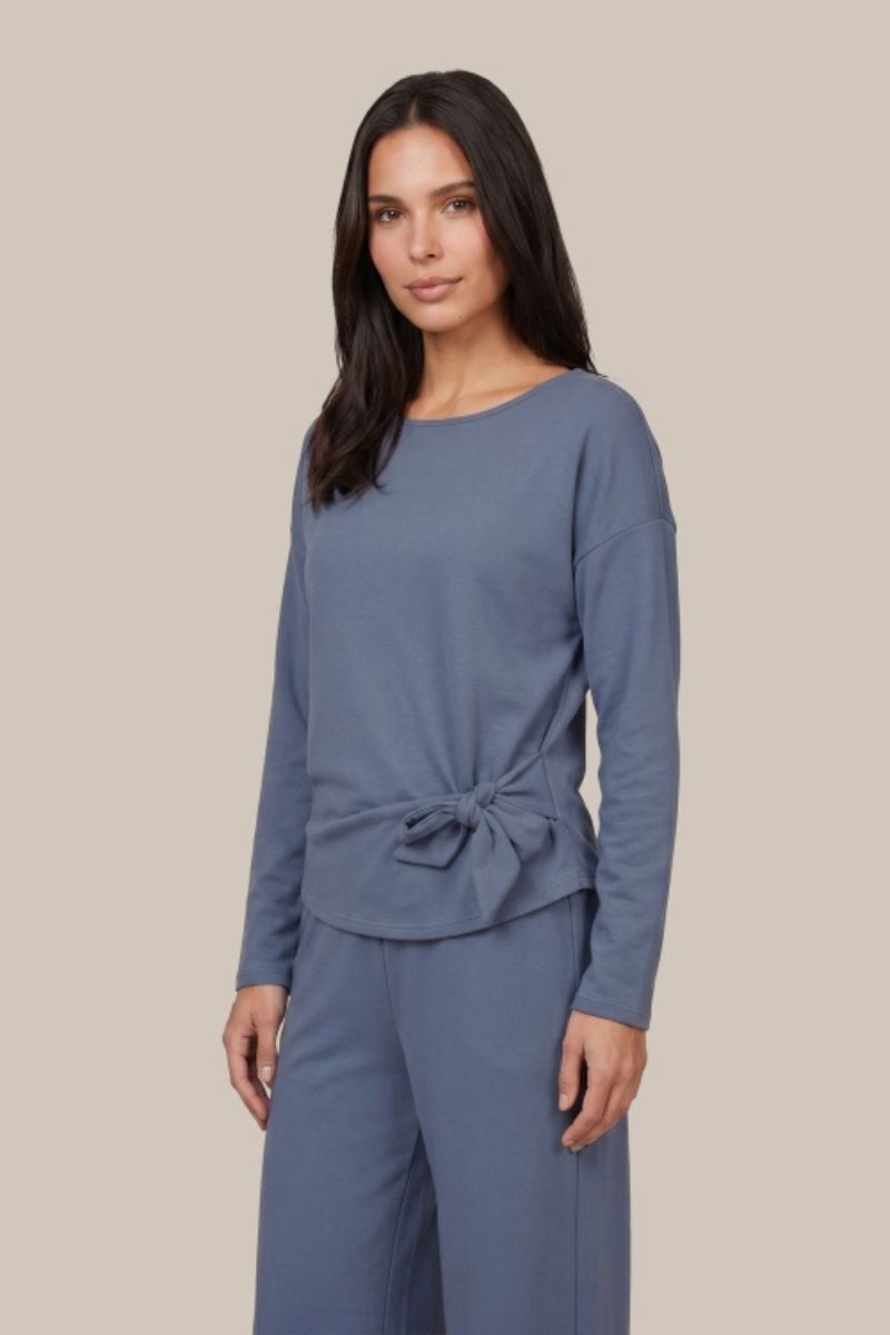 G-maxx Orlaith Top Grisaille, productfoto van top in kleur grisaille